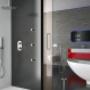 Round shower set