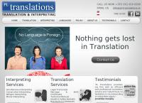 PL Translations's website