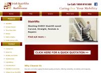 Irish Stairlifts and Bathrooms's website