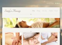 Simply Massage's website