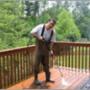Deck cleaning