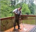 Deck cleaning