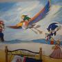 Legend of Zelda House Mural 2