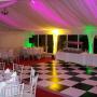Hardwall Marquee with uplighting