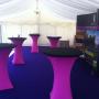 Racing Event, using our spandex covers for tables
