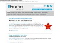 EFRAME IRELAND's website