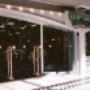 Sports shop shopfront and interior.