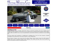 Heritage Wedding Cars's website
