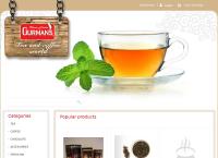 Gurmans Tea and Coffee world's website
