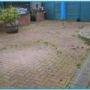 Patio Cleaning Before