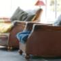 Vintage leather furniture