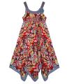 Multi Print Handkerchief Dress
