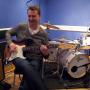 John Flynn at work in JMR Recording Studios