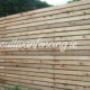 privacy fence, horizontal fence, garden fence, shiplap fence
