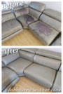 worn leather couch repair