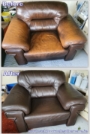leather chair colour fix