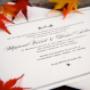 Letterpress Wedding Invitation - Formal