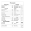 PRICE LIST
