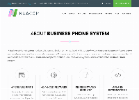 NUACOM - Business Phone Systems's website