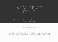 Newmarket Kitchen's website