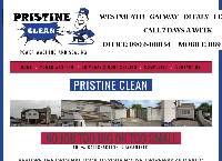 Pristine Clean's website