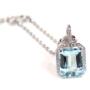 Aquamarine & Diamond Necklace Campbell Jewellers
