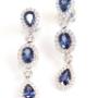 Sapphire & Diamond Drop Earring Campbell Jewellers