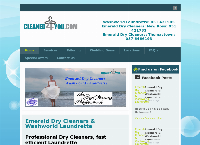 Emerald dry cleaners's website