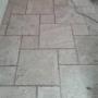Travertine Floor BEFORE