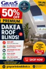 Dakea Roof Blind Special Offer
