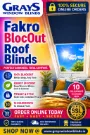 Fakro BlocOut Roof Blinds