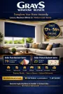 Roller Plain And Printed Window Blinds