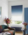 Blue Roller Jacquard