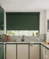 Roller DimOut Dark Green Window Blind