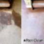 Carpet Stain Before and After Cleaning