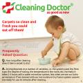 Q. How long after cleaning does it take a carpet to dry
