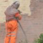 Sand Blasted Walls