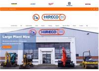 Hireco Plant and Tool's website