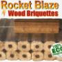 Rocket blaze wood briquettes