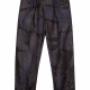 Jacquard Twist Drape Trouser
