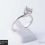 Uploaded by visitor on 05/02/2018 - 18-Karat white gold diamond engagement ring.