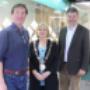 Uploaded by visitor on 05/02/2018 - The Lord Mayour of Dublin, Críona Ní Dhálaigh, visiting our store.