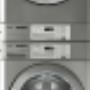 Stacked Commercial Washer and Dryer from LG