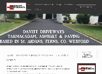 Davitt Driveways's website