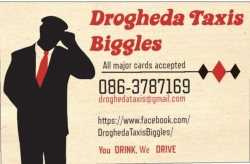 Drogheda taxis biggles
