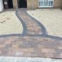 Uploaded by visitor on 14/03/2017 - Gravel driveway in Dublin with new paved walkway