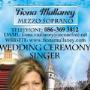 Fiona Mullaney Wedding Ceremony Singer