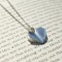 Cork Craft - flutter heart pendant