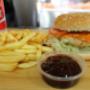 peri peri chicken burger