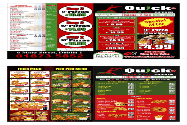 Our Menu